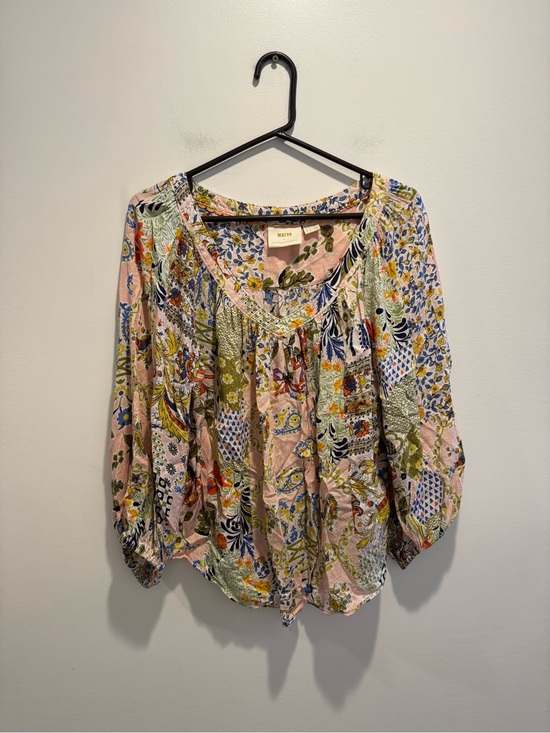 Anthropologie Tops - Maeve Anthropologie Boswell floral blouse